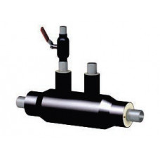 Кран шаровой с воздушником ППУ ПЭ тип 1 Ст20 LD 25х25х3х1900 мм ГОСТ 8732-78