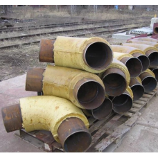 Отвод в ППМ изоляции (ППМИ) 33,5х3,2х140х53,25х288 мм ГОСТ Р 56227-2015