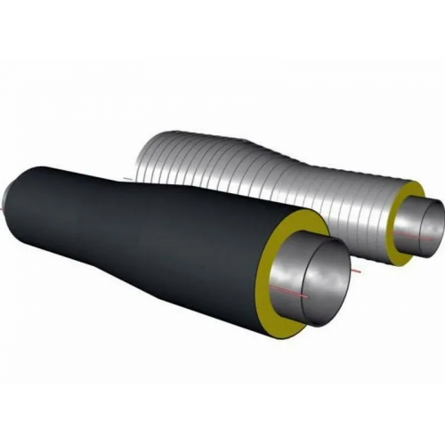 Переход стальной ППУ ОЦ тип 2 Ст20 45х3,5х32х3х1500 мм ГОСТ 8732-78