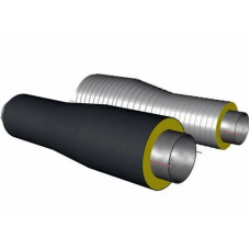 Переход стальной ППУ ОЦ тип 2 09Г2С 45х3,5х32х3х1500 мм ГОСТ 8732-78