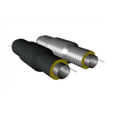 Сильфонный компенсатор односекционный ППУ ОЦ тип 2 1,6 МПа Ст20 AISI 321 32х3х25 мм ГОСТ 8732-78